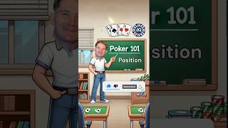 Poker 101 Ep 2 Positions poker shorts learnpoker [upl. by Grosberg]