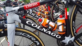 Colnago C60 of Sacha Modolo UAE Abu Dhabi Cycling Team Tour de France 2017 [upl. by Enytnoel]