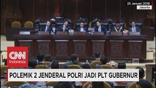 Polemik 2 Jenderal Polri Jadi Plt Gubernur [upl. by Yzdnil]