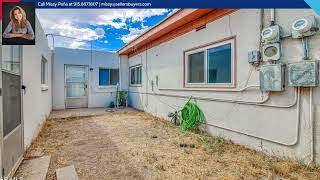 6224 Papago Road El Paso TX 79905 [upl. by Aiclid]