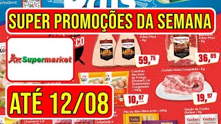 Ofertas REDE SUPERMARKET Válidas de 09 a 120824 Encarte de Promoções do Supermarket Supermercados [upl. by Asaph649]