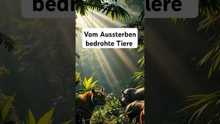 Tiere die vom Aussterben bedroht sind tiger aussterben nashorn elefant leopard tierwelt [upl. by Carman]