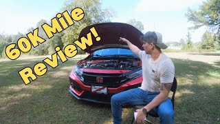 Civic TypeR FK8 60 Thousand mile review [upl. by Ligetti]