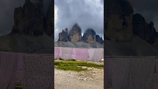 Rifugio Auronzo Hiking Tre Cime di Lavatedo 🏔️🇮🇹 hiking dolomites italy [upl. by Denie]