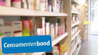 Kosten eerste uitgifte bij de apotheek Consumentenbond [upl. by Rigby]