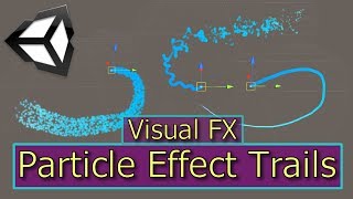 Particle System Trails  Unity Particle Effects  Visual FX [upl. by Adnalahs]