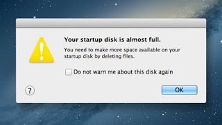 Your Startup Disk Is Almost Full On MacApple  How To Fix [upl. by Adnarem]