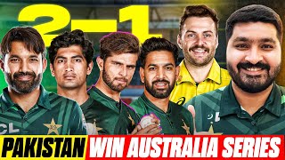 Pakistan beat Australia in the ODI Series By 21  Muhammad Rizwan  Shaheen Afridi  Haris Rauf [upl. by Tara421]