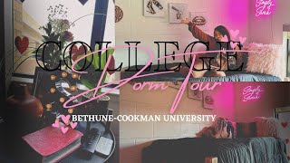 COLLEGE DORM TOUR  BethuneCookman Univ  Sophomore Spring Semester [upl. by Adyl442]