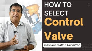 How to Select Control Valve  in Hindi [upl. by Demmahom]