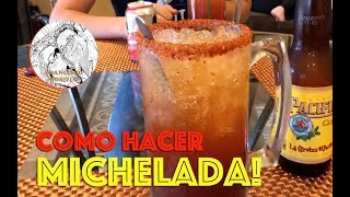 Michelada Como hacer una Michelada [upl. by Einned]