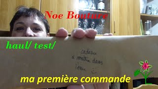 Noebouturecom ma première commande mon avis [upl. by Carisa]