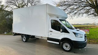 FORD TRANSIT 130 T350 LWB LUTON  BOX VAN 2022 MODEL  EURO 6 20 TDCI ECOBLUE 3500 KG [upl. by Travax]