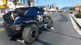 GTA5  HotWheels bonus vehicle  CineREALISM 3 2023 graphic mod [upl. by Dominica987]