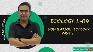 Population Ecology For CSIR NET 2024 Part 1  Complete CSIR NET Ecology  L9 [upl. by Wei745]