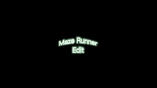 Maze Runner Characters Edit  Ticking shorts [upl. by Steinman]