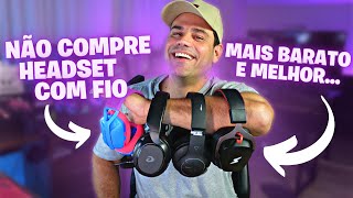 QUAL HEADSET SEM FIO ESCOLHER CxB MANTENDO QUALIDADE [upl. by Dazhehs386]