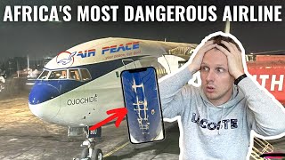 AIR PEACE HORROR FLIGHT  THIS AIRLINE IS DANGEROUS [upl. by Sevein]