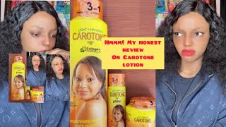 Carotone Brightening Lotion Review And What I Experienced Using it 😔 glowingskin [upl. by Ydoc609]