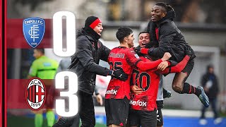 LoftusCheek Giroud and Traorè  Empoli 03 AC Milan  Highlights Serie A [upl. by Ecertak]