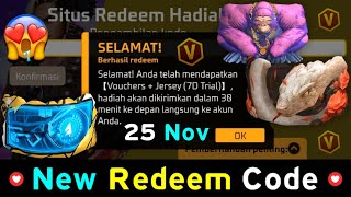 Indonesia Server New Redeem Code 😍  Garena Free Fire [upl. by Geier]