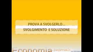 ESERCIZIO 3  LA COSTITUZIONE DI UNA DITTA INDIVIDUALE  SCRITTURE IN PARTITA DOPPIA [upl. by Duster]