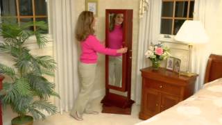 Gold amp Silver Safekeeper DoubleSided Jewelry Armoire by Lori Greiner on QVC [upl. by Netsirc]