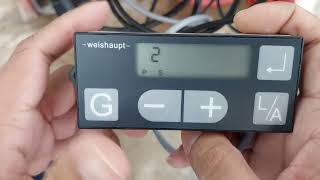 Weishaupt WL40Z Burner Controller WFM 21 Replacement with WFM25  UzTecho [upl. by Aradnahc433]