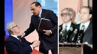 VITTORIO FELTRI SI COMMUOVE PARLANDO DI SILVIO BERLUSCONI [upl. by Aznaed]