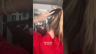 Slick Back Tutorial hairstyle haircare slickback hairtutorial [upl. by Mode]