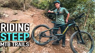 TECHNICAL STEEP DOWNHILL MTB TRAILS AT FULL SPEED MALLARDS PIKE [upl. by Barthelemy262]