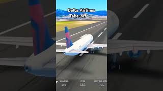 Delta Airlines Cockpit Takeoff 2024 – Stunning Pilots View SkyLiteProduction Shorts [upl. by Ahsiekahs75]