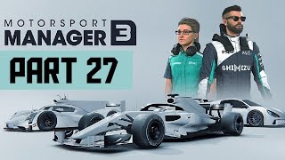 Lets Play Motorsport Manager 3  Part 27 [upl. by Drusus]