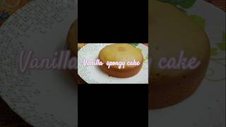 Vanilla spongy cake  food tania cooking recipe easyrecipe  shorts viralvideo [upl. by Orgalim]