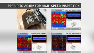 Highspeed inspection for corrosion inspection using flaw detector MANTIS [upl. by Yart310]