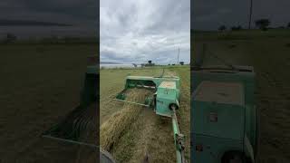 Empacado alfalfa 🌧️ agricultura campo tractor [upl. by Gillead]