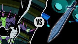 Ascalon Sword vs Celestialsapien Swordben10 ben10omniverse ben10ultimatealien vs video [upl. by Bonucci]