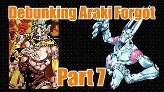 Debunking Araki Forgot Part 7 Steel Ball Run [upl. by Adao]