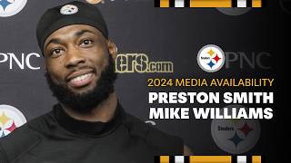 Mike Williams Preston Smith Media Availability Nov 6  Pittsburgh Steelers [upl. by Rudelson]