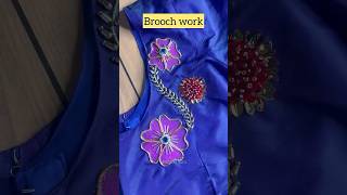 Brooch work♥️ jeeveeflora brooch broochdesign broochhandmade shorts short trend [upl. by Yraccaz607]