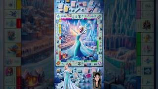 Princess Monopoly board game shorts princess disneyprincess [upl. by Ellirpa]