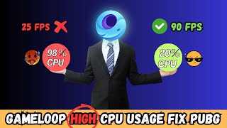 Gameloop 100 Cpu Usage Fix  100 To 20 Cpu Usage Gameloop [upl. by Damahom]