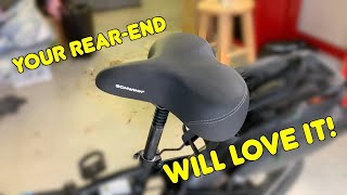 Schwinn Comfort Bike Seat  Your Rear End Will Love It [upl. by Emmit]