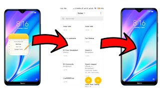 How To Transfer Mi Notes From One Phone To Another Phone [upl. by Denae]