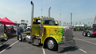 Maggini amp Son 1998 Peterbilt 379 13 At Truckin For Kids 2023 [upl. by Ahsilat]