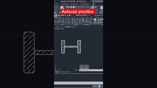 Autocad practice drawing  Cad by Ankit  autocad mechanical autocad autocad2d [upl. by Tasha]