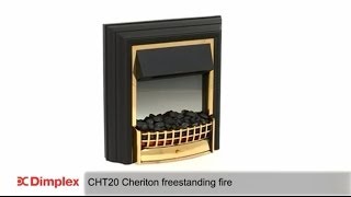 Dimplex Cheriton Optiflame® Freestanding Electric Fire [upl. by Emmalee]