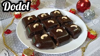 How to make goan dodol  Christmas sweets recipes  Dodol  Goan dodol recipe  sweet [upl. by Lewes]