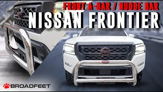 20222024 Nissan Frontier PRO4X  Broadfeet® Front ABar  Nudge Bar Bumper Guard [upl. by Finella954]