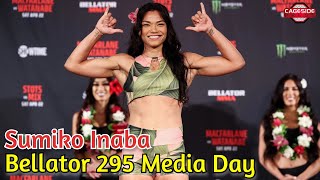 Sumiko Inaba Talks About Representing Hawaiian MMA  Bellator 295 [upl. by Nohshan690]